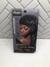 Annie Waterproof Braid Shower Cap Lot (10) Fits All Styles Sealed