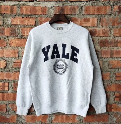 Vintage 90s Yale University Crewneck Sweatshirt, Yale University Shirt, Yale Uni