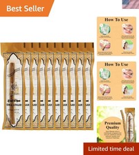 10-Pack Sewak Miswak Traditional Toothbrushes - Gentle  Sustainable Cleaning