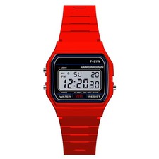 F 91W Classic Digital Resin Strap Watch Stopwatch Chronograph Sport Unisex Men