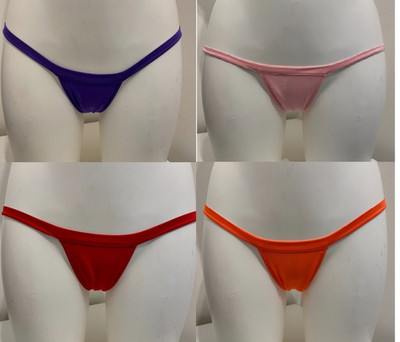 Baci Super Low Rise V String Panty Tanga One Size Skimpy Naughty Panty Damen