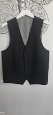 Alfani Men's Slim Fit Tuxedo Vest Black Size Large L