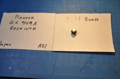 Pioneer QX-949A Receiver Replacement Parts Scope Adjustment Rear Right Knob