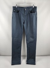 Banana Republic Pants Mens 32x34 Blue Slate Relaxed Slim Fit