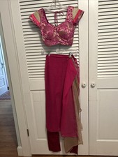 Honey Designer Belling Dancing Outfit Magenta Size Sm-med