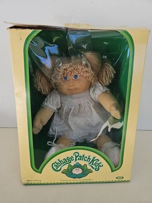 1984Jesmar Cabbage Patch, HM3, FRECKLES Double Pony IN BOX SEE MY STORE 