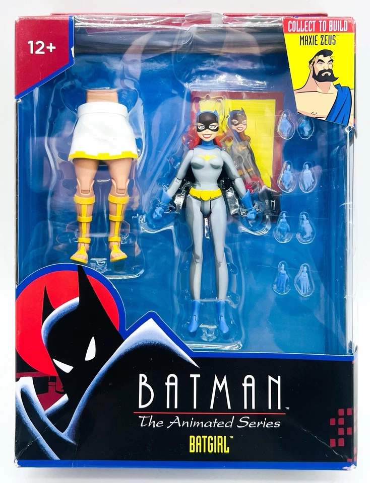 Figura de acción McFarlane Toys DC Batman la serie animada BATGIRL con Zeus BAF Foto 2 de 4