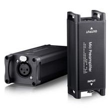 25dB Pro Microphone Preamplifier Converter Ultra Clean Mic Preamp Booster B