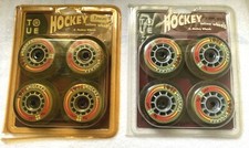 True Inline Hockey Wheels 72mm 82A Roller Skates 8 Wheels 121181 New Old