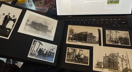 1919-21 Album fotografico Ohio Wesleyans & McKinley High School Ohio - Foto 17 di 24
