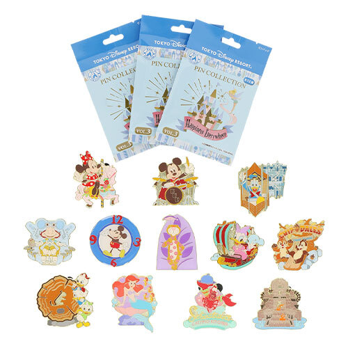 東京ディズニーリゾートPIN COLLECTION Vol.3 ピンコレクション Tokyo Disney Resort Pin Happiness Everywhere Vol.3 Each Sell