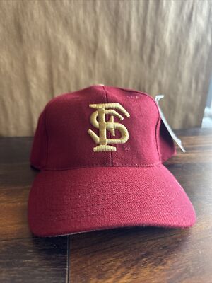 VTG Florida State Seminoles Top of the World Caps 100% Wool Fitted 7 1/8 Hat NWT