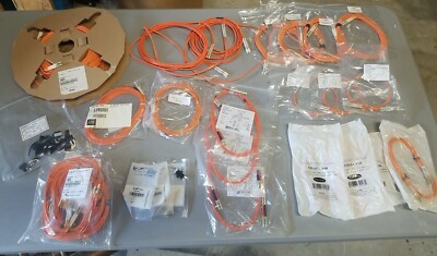 Lot of Fiber Optic Patch Cables 