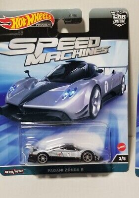 Original Hot Wheels Car Culture Speed Machine Diecast Premium 1:64 Pagani  Zonda R Ford GT Vehicles Toys for Boys Birthday Gift - AliExpress