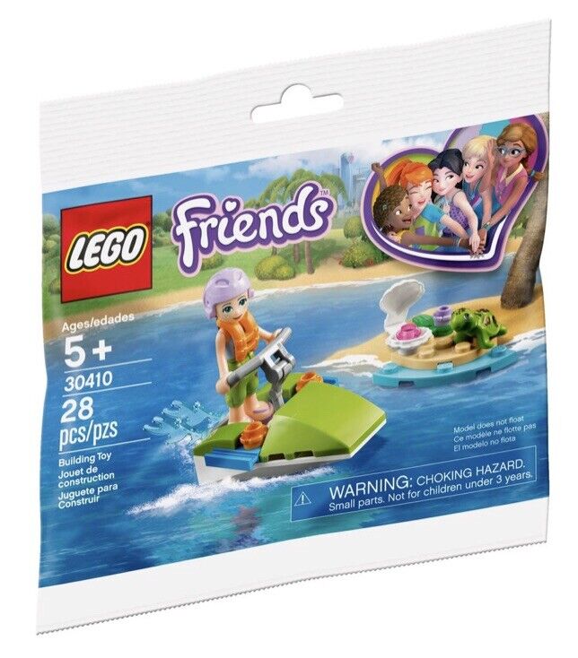 *BRAND NEW* Lego Friends Set #30410 Mia’s Water Adventure Polybag Turtle