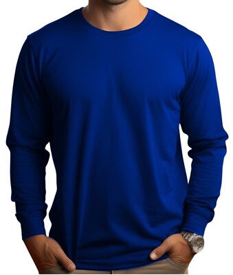 DRI-FIT Long Sleeve T-Shirts, UPF 50+ Sun Protection Shirt ROYAL