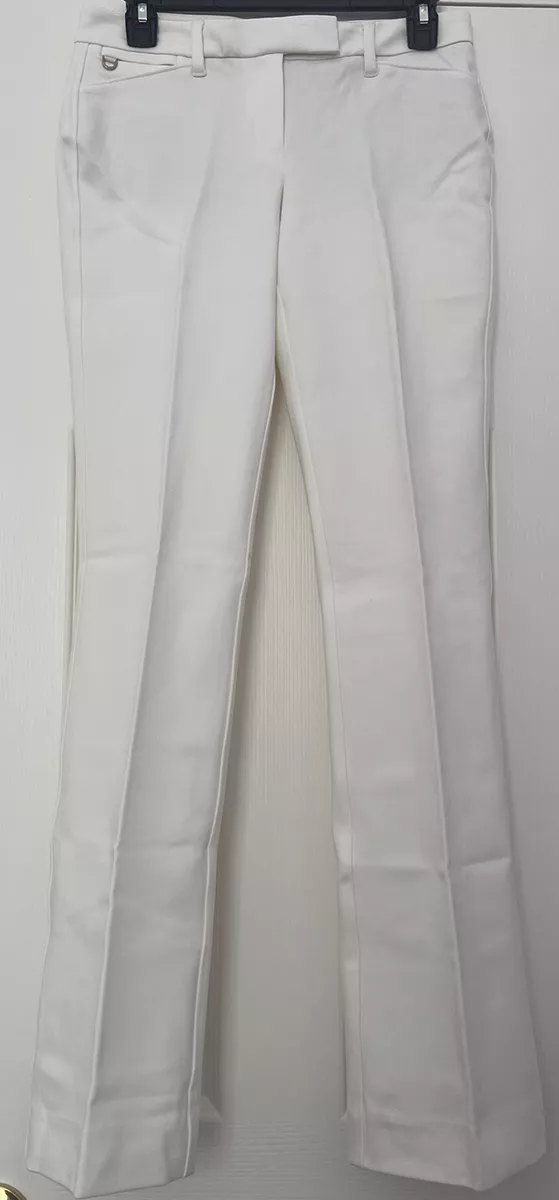 Bootcut Trouser White