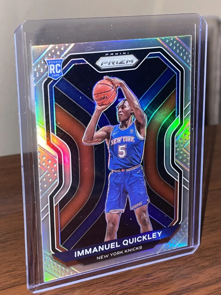 IMMANUEL QUICKLEY RC 20-21 PANINI SILVER PRIZM ROOKIE ? MINT NEW 