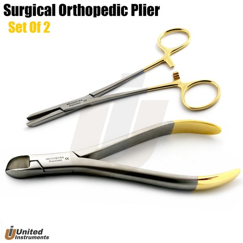 Orthopedic TC Pin Wire Cutter Cerclage Sternal Wire Twister Surgical Veterinary - 第 1/3 張圖片