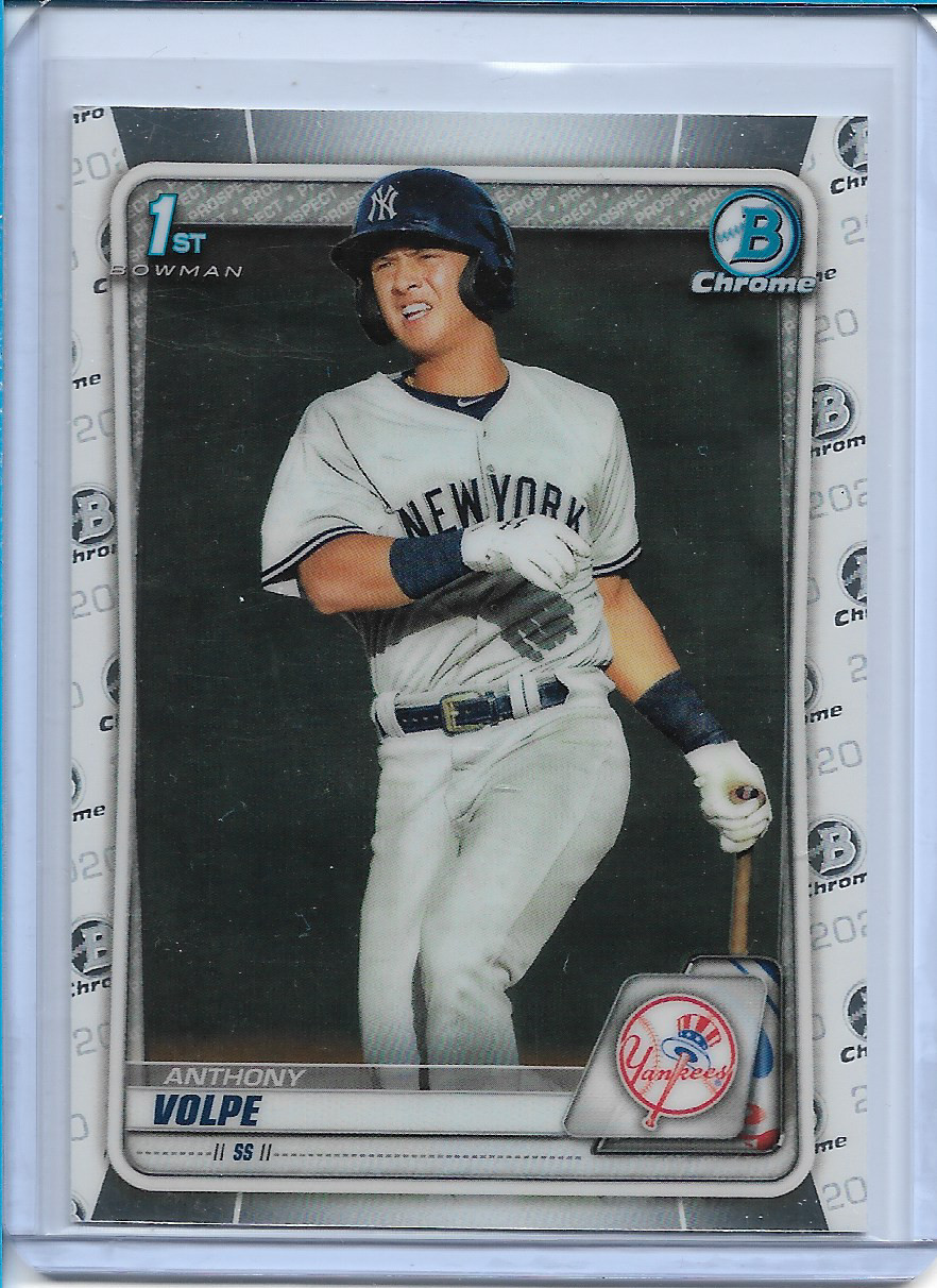 2020 Bowman Chrome Prospects #BCP139 ANTHONY VOLPE!!!