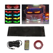 Truck-Specific Devil's Eye LED-Screen Car Eye Light Truck Dynamic LED Light New