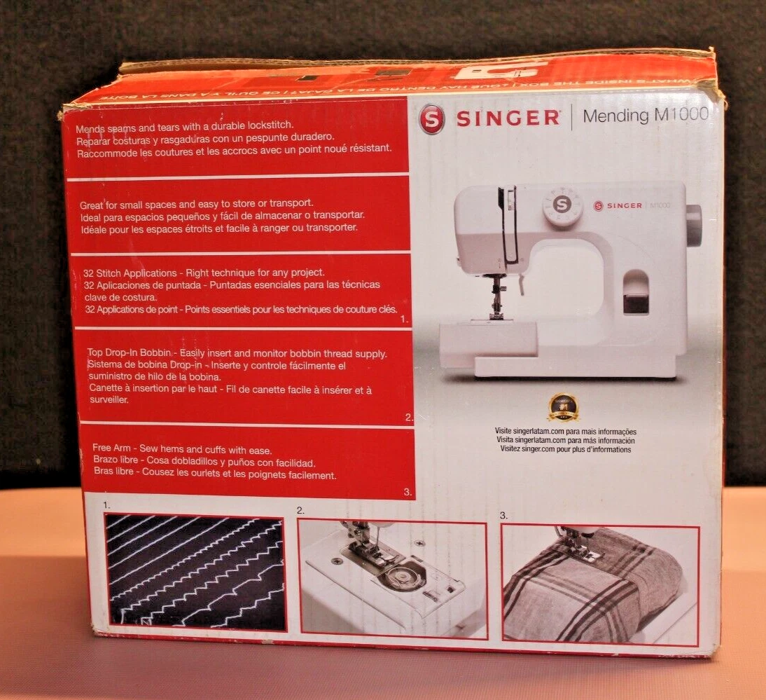 Live - UNBOXING Singer M1000 Mending Machine