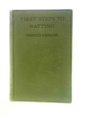 Erste Schritte zum Schlag (Donald J. Knight - 1922) (ID:68701)