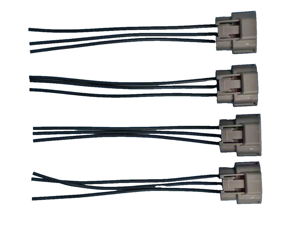 Pack of 4 Ignition Coil Connector Repair Harness Plug Wiring Pigtail for 350Z 37