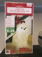 light up led plush shih tzu