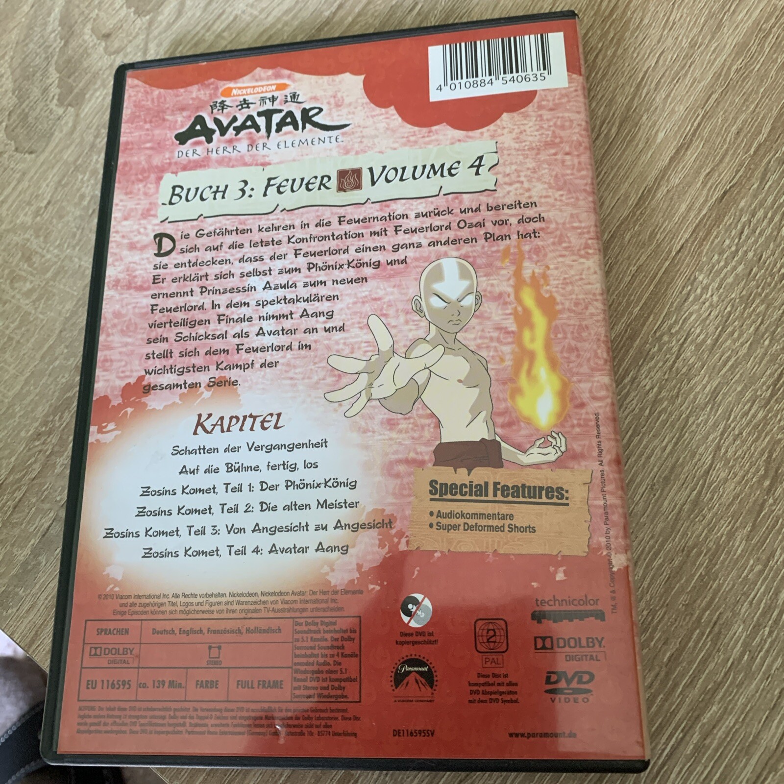 Avatar - Der Herr der Elemente, Buch 3: Feuer, Volume 4 v... | DVD