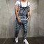 thumbnail 13  - Men Denim Dungarees Work Pants Bib and Brace Zip Fly Jumpsuit Jeans Trousers