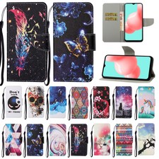 Funda protectora con soporte de cuero PU magnético para Samsung Galaxy A12 A32 A52 A72