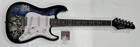 CROWN THE EMPIRE SIGNED SKULL ELECTRIC GUITAR ANDY LEO BRANDON HAYDEN 4x JSA COA — photo 1