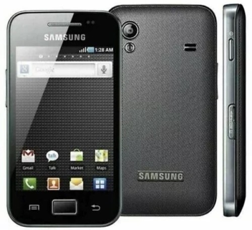 New Samsung Galaxy Ace GT-5830i-BLACK-3G-Unlocked Mobile Phone-WARRANTY - Afbeelding 2 van 3