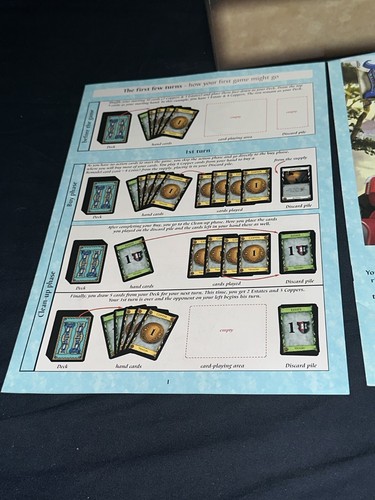 DOMINION Board Game Rio Grande Games 2009 100% Complete Card Fantasy - Picture 4 of 11