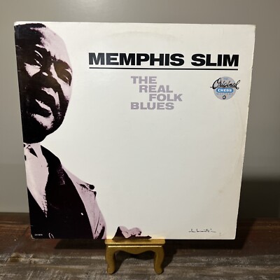 Memphis Slim THE REAL FOLK BLUES 1966/1987 Pinckneyville First Pressing EX 