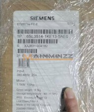 1PIECE NEW SIEMENS FREQUENCY CONVERTER 6SL3514-1KE13-5AE0 6SL3 514-1KE13-5AE0