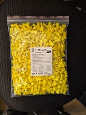YELLOW Twist -on Wire Connectors , Wire Nuts, UL Listed 500 pieces