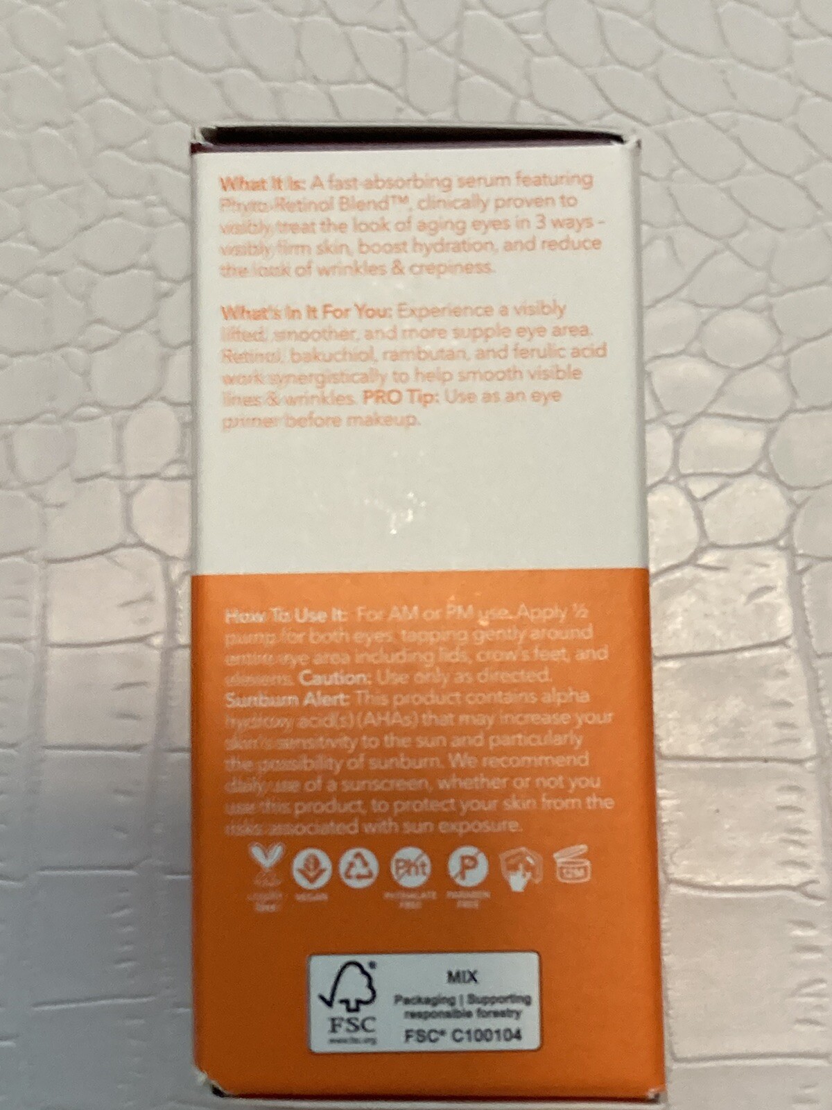 Dr Dennis Gross Retinol Ferulic Triple Correction Eye Serum .5oz/15ml