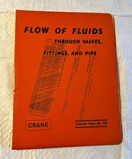 Crane Flow of Fluids Through Valves, Fittings and Pipe, 1982