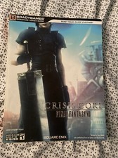 Crisis Core Final Fantasy VII 7 Signature Series Guide by Bradygames no Poster