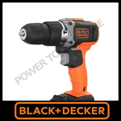 Black&Decker BCD003 18V 10mm 2 Speed Hammer Drill - Body Only