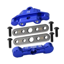 NEW GPM Alum 7075 Alloy Front Tie Bar Mounts & Suspension Pin Retainers Blue : M