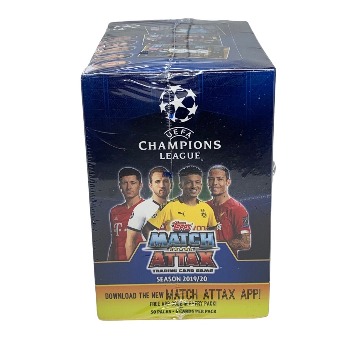 2019/20 Topps Match Attax Booster Box Champions League Soccer 50 Pack  Sealed US | eBay