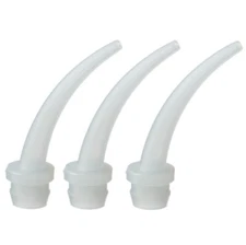 400 Dental Clear Intra Oral Tips for Dental Impression Mixing Material (4 x 100)