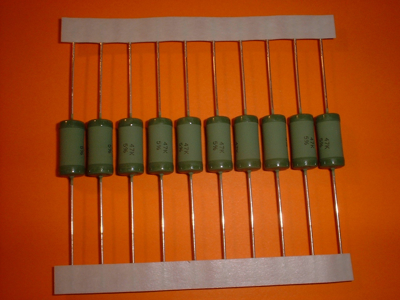 10 Resistenze A Ossido Di Metallo 27 Ohm 4W 5% – Vitrohm (MOX) Qualità Premium - Foto 2