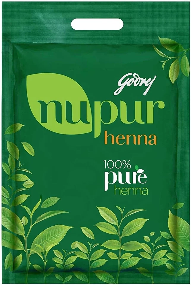 Godrej Nupur 100% Pure Henna (Mehandi) Powder 400g