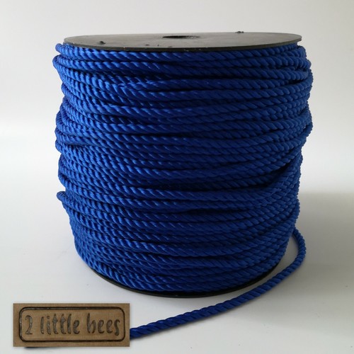 Twisted Cord Soutache Rope 6mm Braid Braided Drawstring Piping Craft Curtains UK - Picture 3 of 32