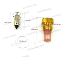 Carburetor Float Valve Carb Needle  VF500 VF700 VF750 GL1200 for 18-4614