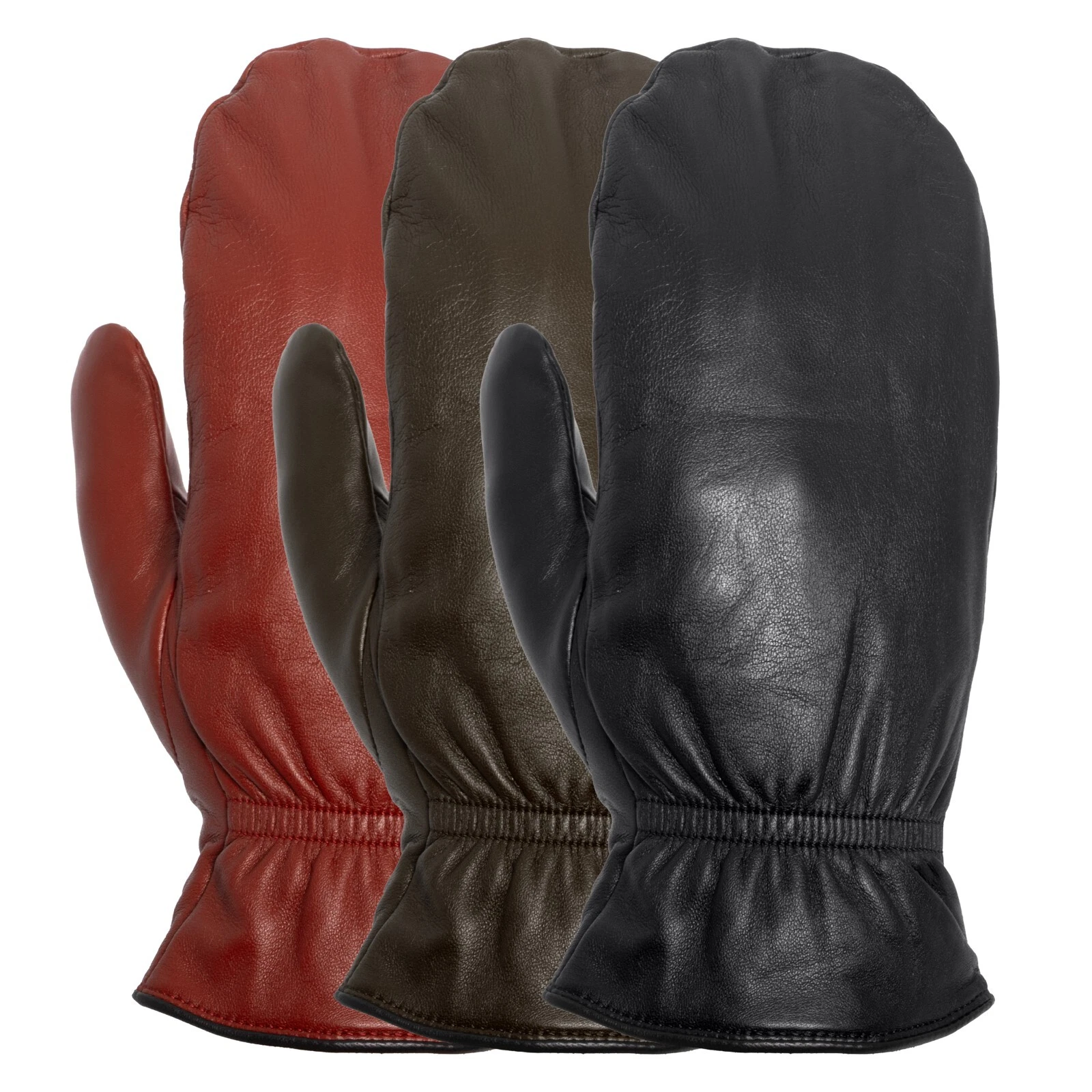 Breckenridge Women’s Leather Mittens with Finger Liners by Pratt and Hart